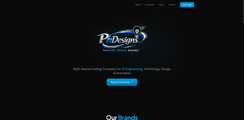 PhBrands website preview